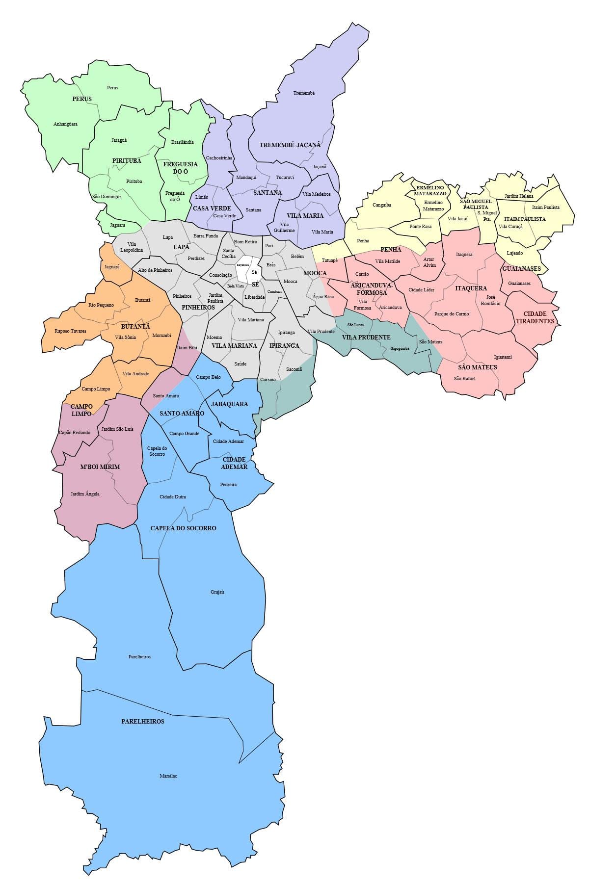 mao af sau polo distrikter 